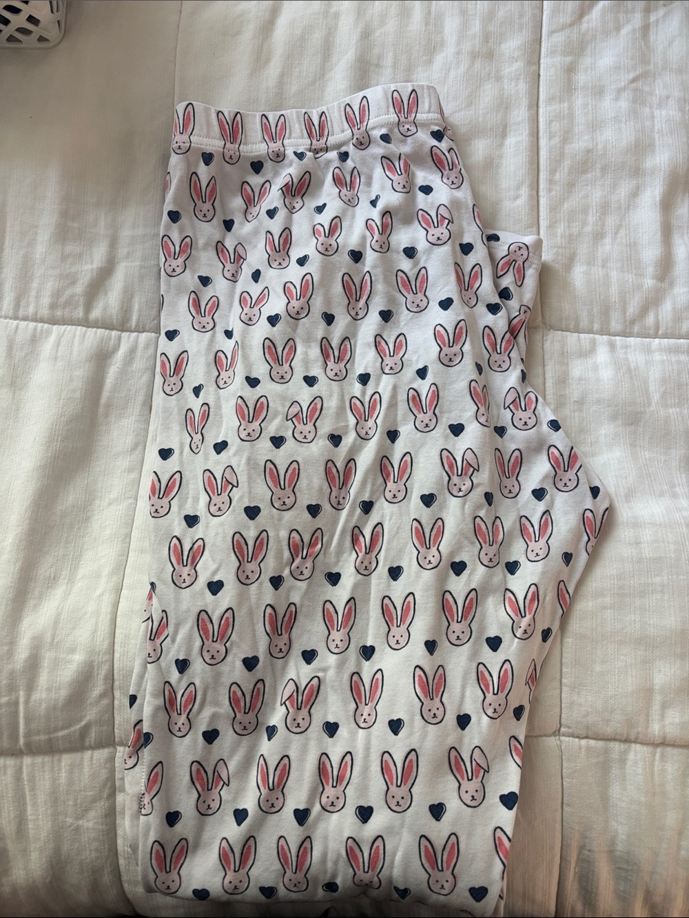 ROLLER RABBIT bunny pj pants size Large NWOT
